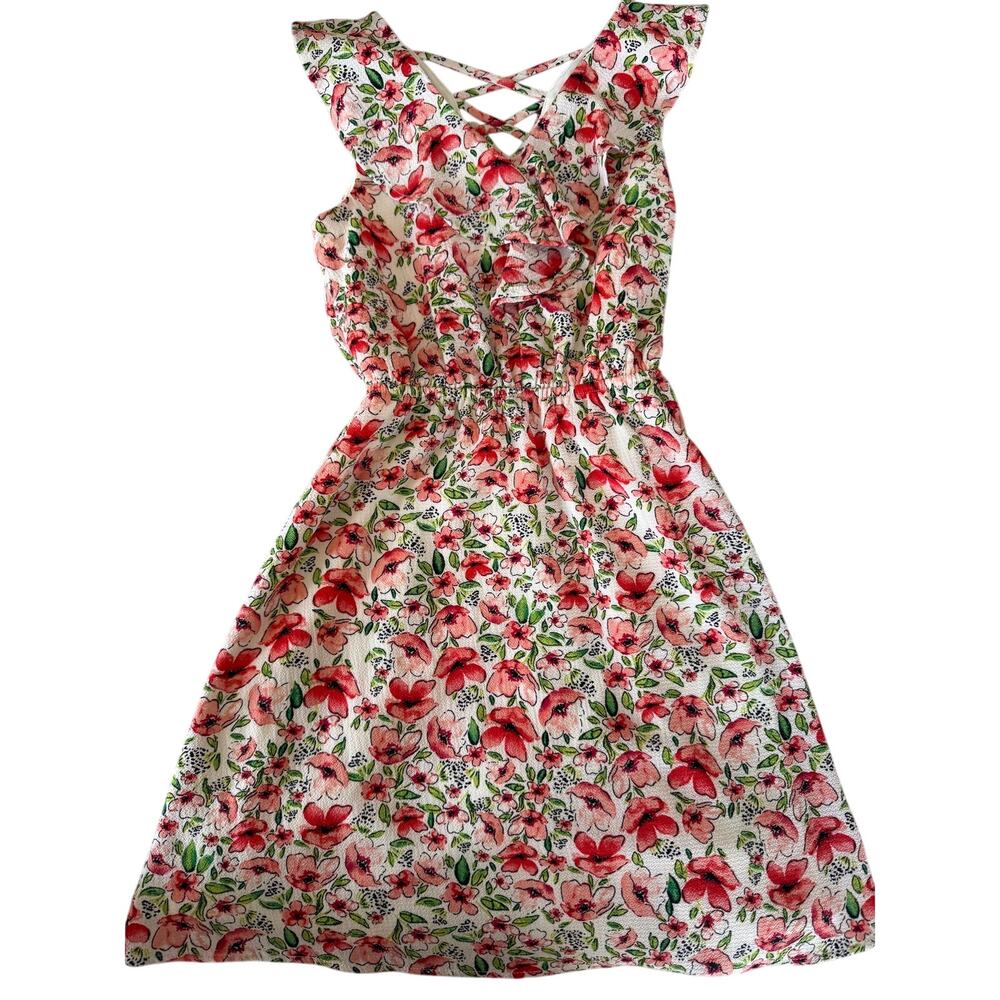 Monteau Girl floral Dress size 8